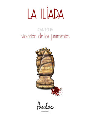 cover image of La Ilíada. Canto IV